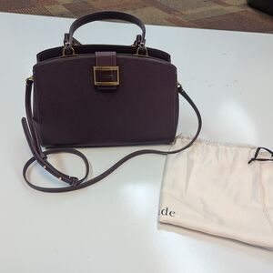 Kate Spade Dark Purple Satchel